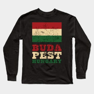 Flag of Hungary Long Sleeve T-Shirt